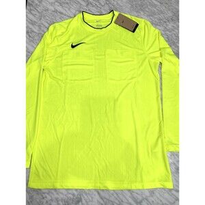 Nike Dri-FIT Football/Soccer Referee Jersey Bolt green DH8027-702 Men’s XL NEW